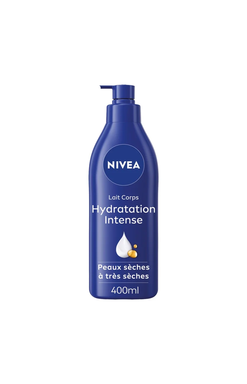 Lait corps - Hydratation intense - Huile d'amande douce - Peaux sèches - 400 ml