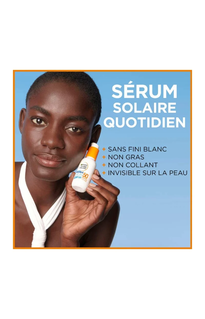 Sérum solaire invisible SPF50+ - Visage - 30 ml