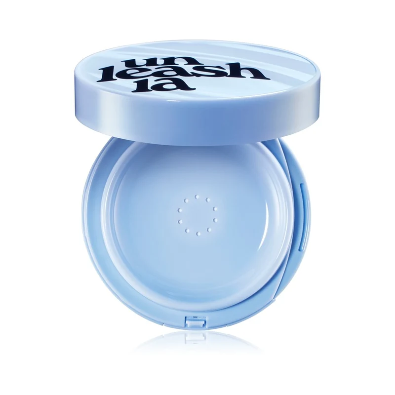 Unleashia Babe Skin Baby Blue Cushion SPF40 PA++ 17C Seraphic 15g — Fondotinta con SPF