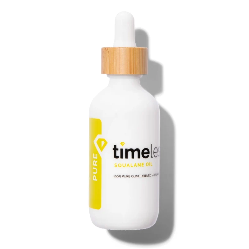 Timeless Skin Care Squalane 100% Pure Olive 60ml — Olio viso